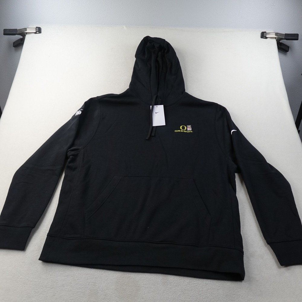 Nike Oregon Ducks Hoodie Mens XL Black Modelo Beer Sponsor DR1499 New Tags